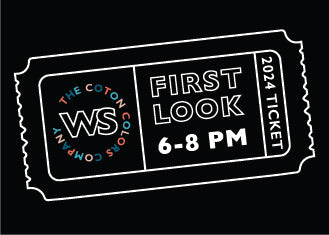 2024 Warehouse Sale First Look Ticket 6-8pm